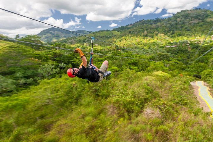 Fly on our ziplines with amazing views. 